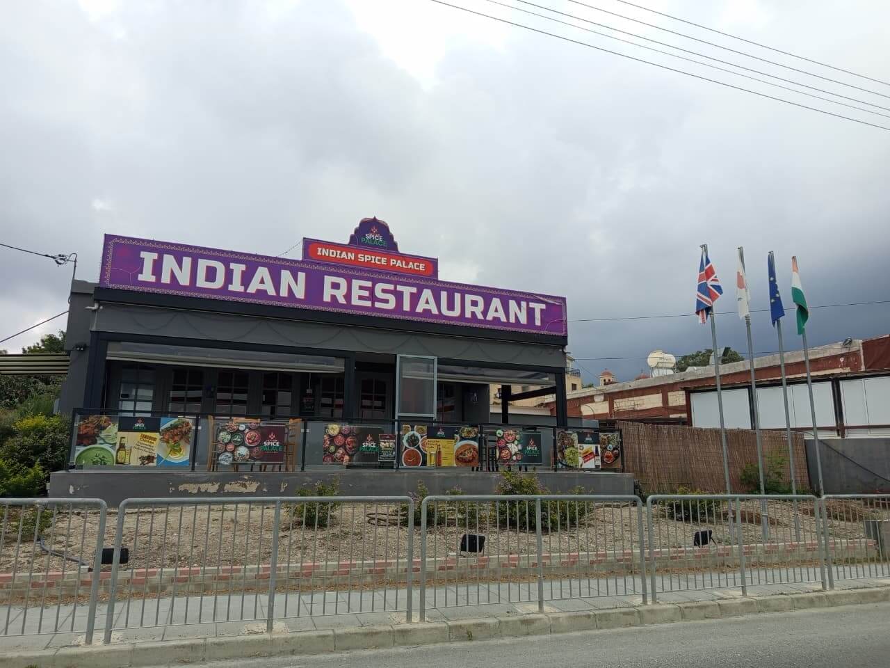 Indian Spice Palace Akrotiri restaurant exterior
