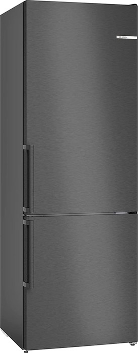 Dic  FRIDGE Bosch KGN49VXDT Black Stainless Steal (ΥxΠxΒ): 203x70x66.7