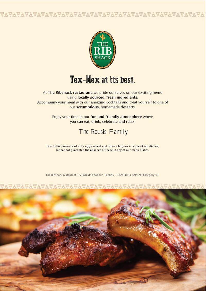 The Rib Shack, Pafos Center, Paphos, Cyprus Κατάλογος Wolf