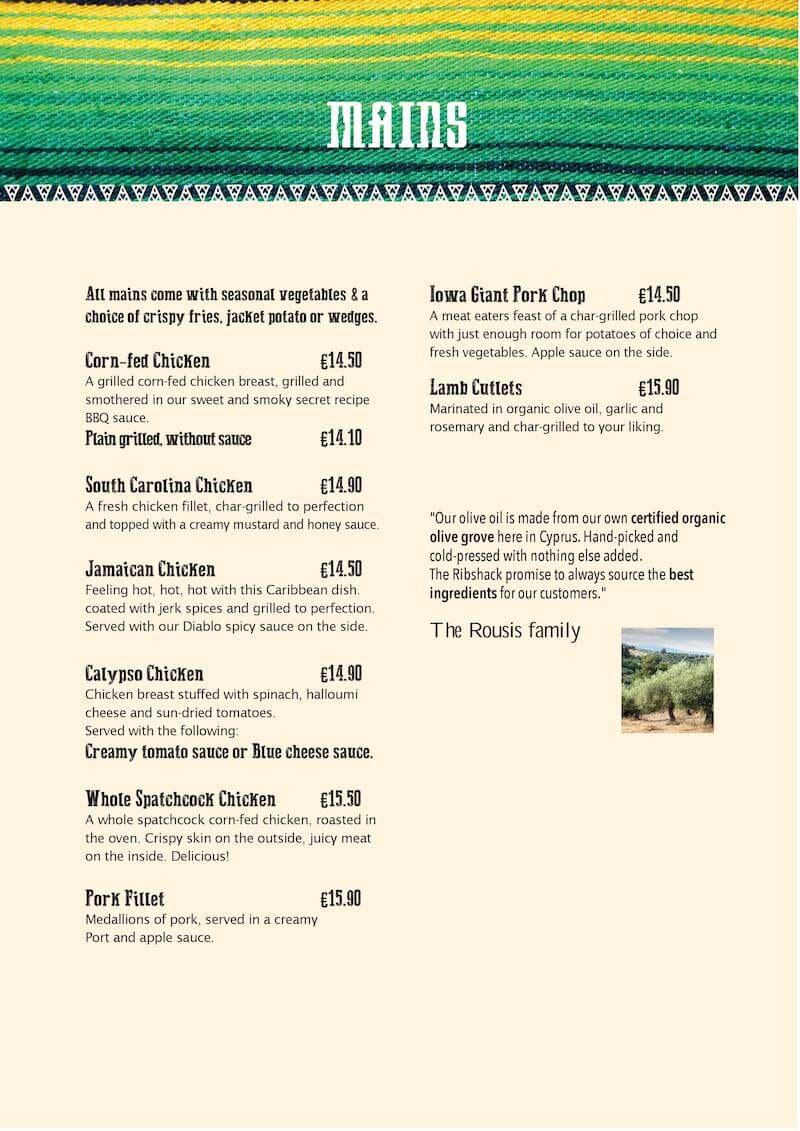 The Rib Shack, Pafos Center, Paphos, Cyprus - Κατάλογος - Wolf